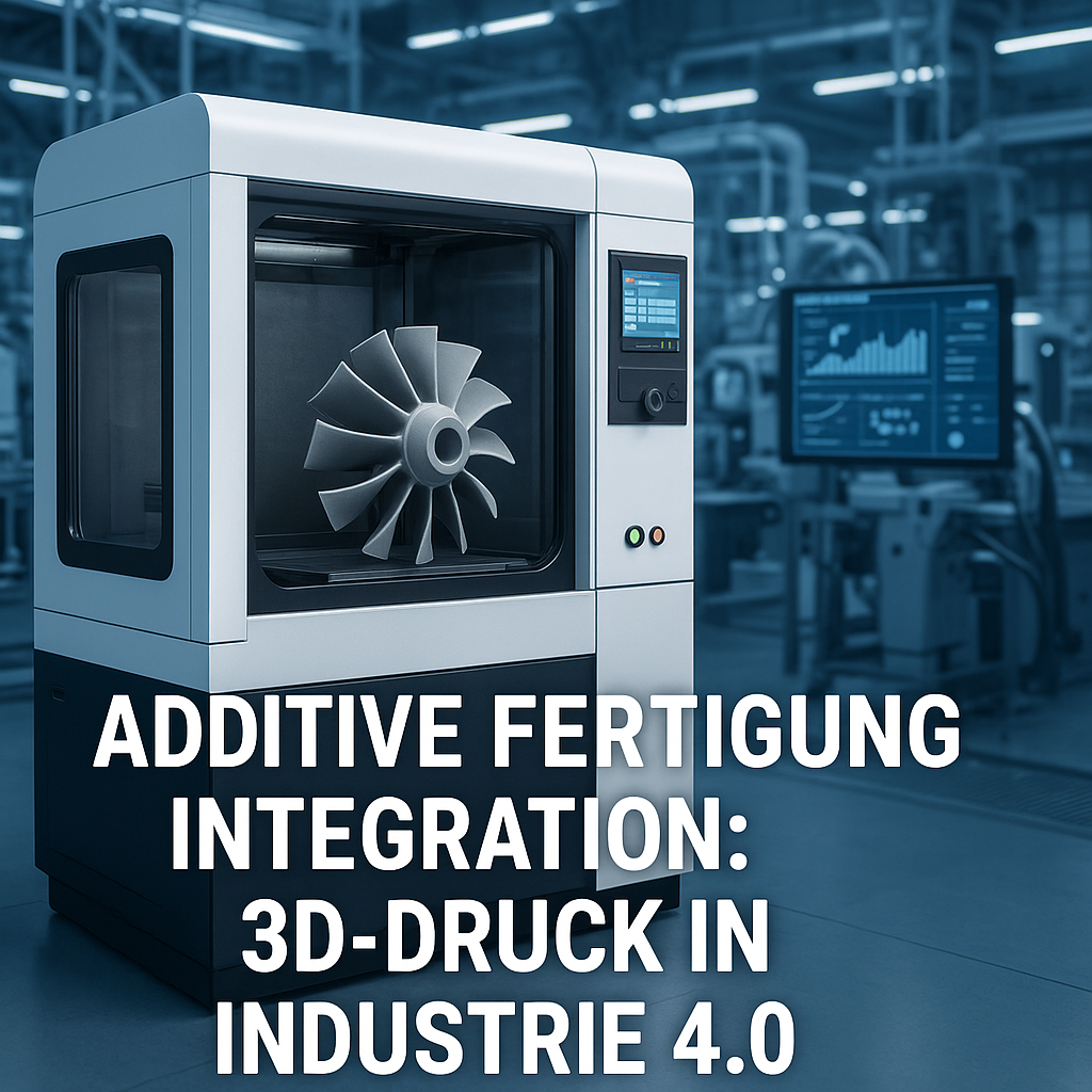 Additive Fertigung Integration: 3D-Druck in Industrie 4.0